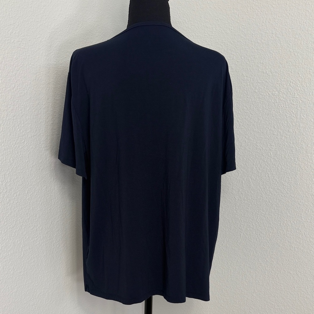 Cozy Earth Women's Bamboo Stretch-Knit Lounge Tee - Picture 3 of 9